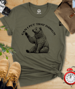 Can I Pet That Dawg Bear Shirt