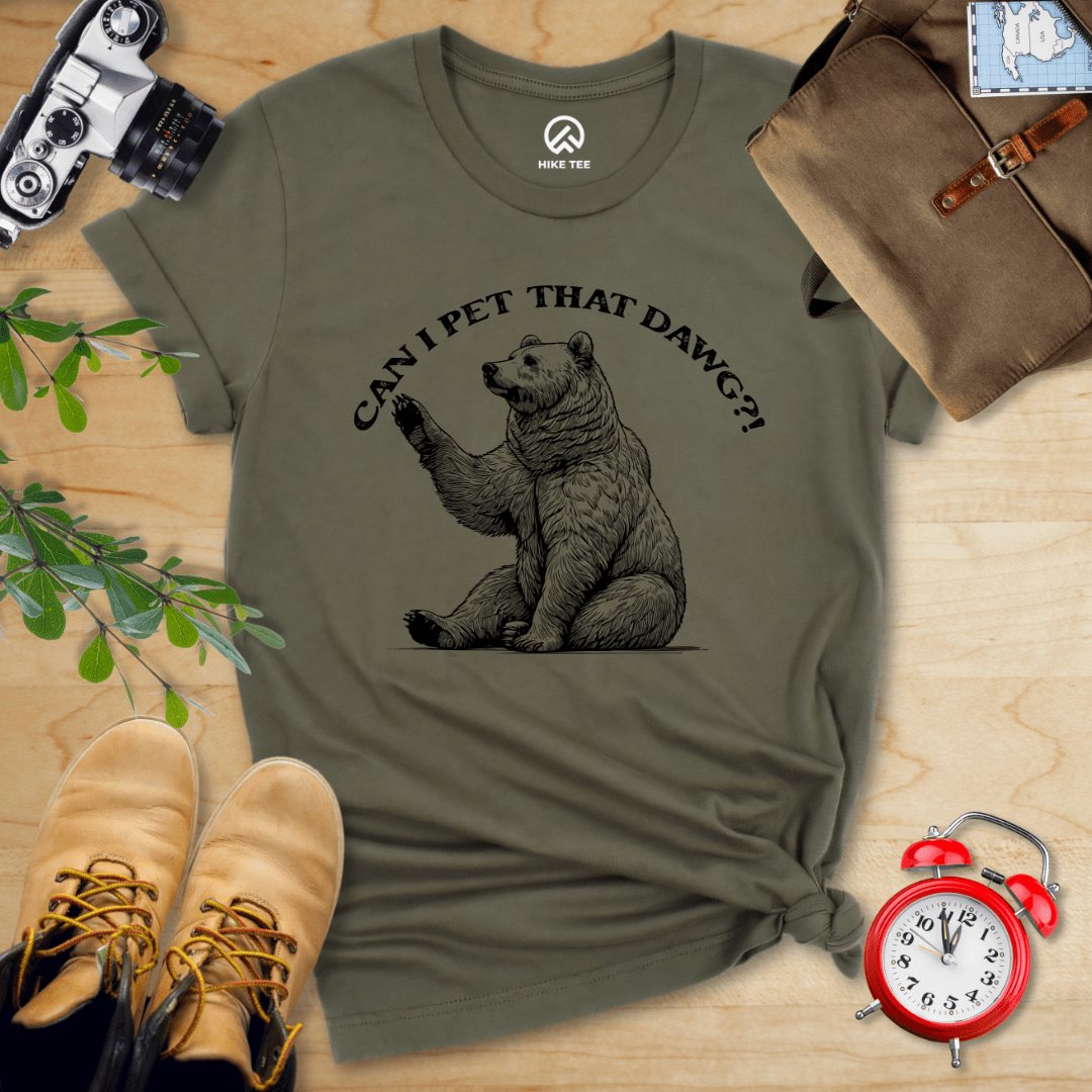 Can I Pet That Dawg Bear Shirt