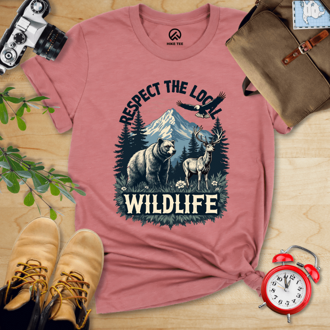 Respect The Local Wildlife Shirt